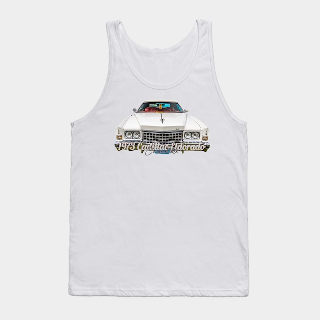 1973 Cadillac Eldorado Convertible Tank Top by Gestalt Imagery